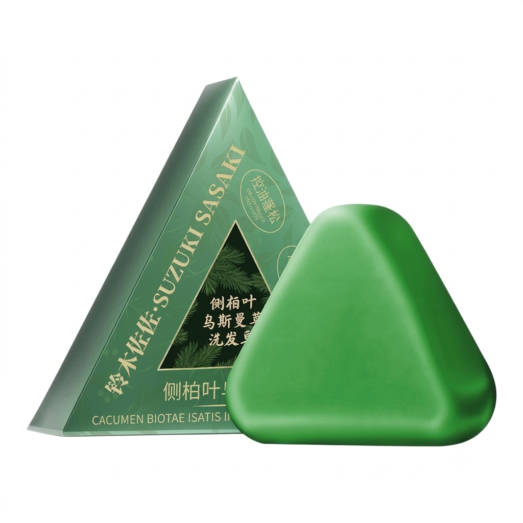 Suzuki Sasaki Cypress Leaf Shampoo Bar